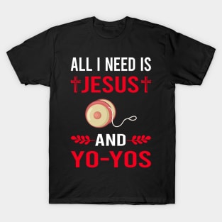 I Need Jesus And YoYo Yo-Yo T-Shirt